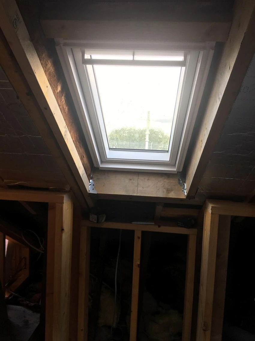 Attic conversion giffnock 002 Attic conversion giffnock 002